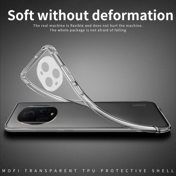 For Honor Magic5 Ultimate MOFI Ming Series Ultra-thin TPU Phone Case(Transparent) - Honor Cases by MOFI | Online Shopping UK | buy2fix