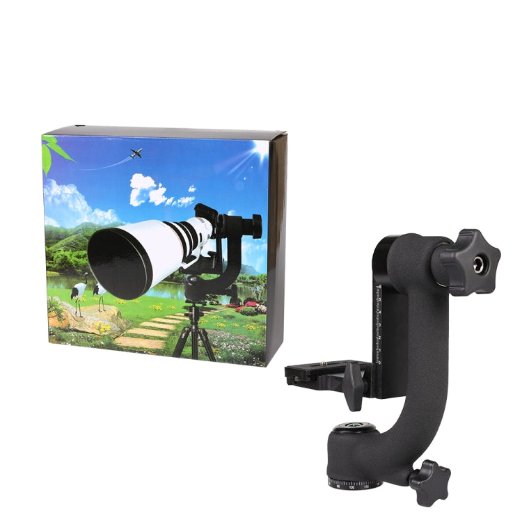 C022 Horizontal 360 Degree Gimbal Tripod Ball Head by buy2fix