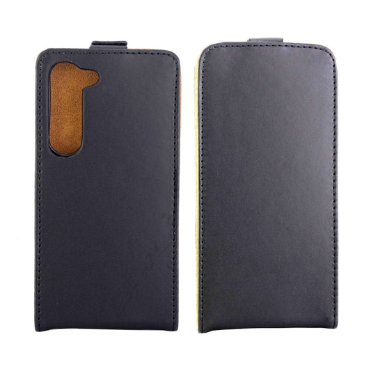 For Samsung Galaxy S23 5G Vertical Flip Leather Phone Case with Card Slot(Black) by buy2fix