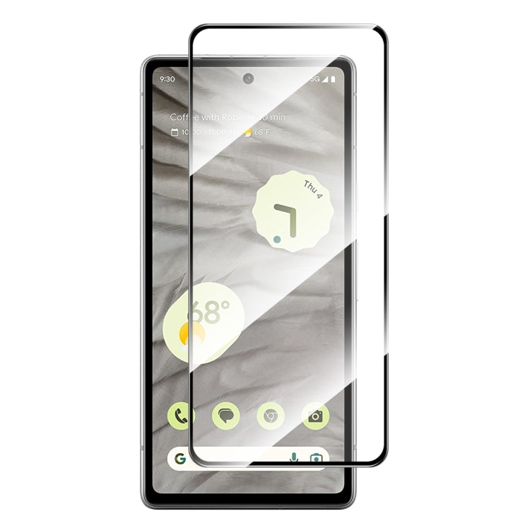 1pc For Google Pixel 7A ENKAY Full Glue High Aluminum-silicon Tempered Glass Film - Google Tempered Glass by ENKAY | Online Shopping UK | buy2fix