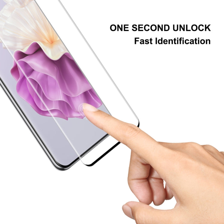 For Huawei P60 Pro / Art 2pcs ENKAY 3D Hot Bending Side Glue Tempered Glass Full Film - Huawei Tempered Glass by ENKAY | Online Shopping UK | buy2fix
