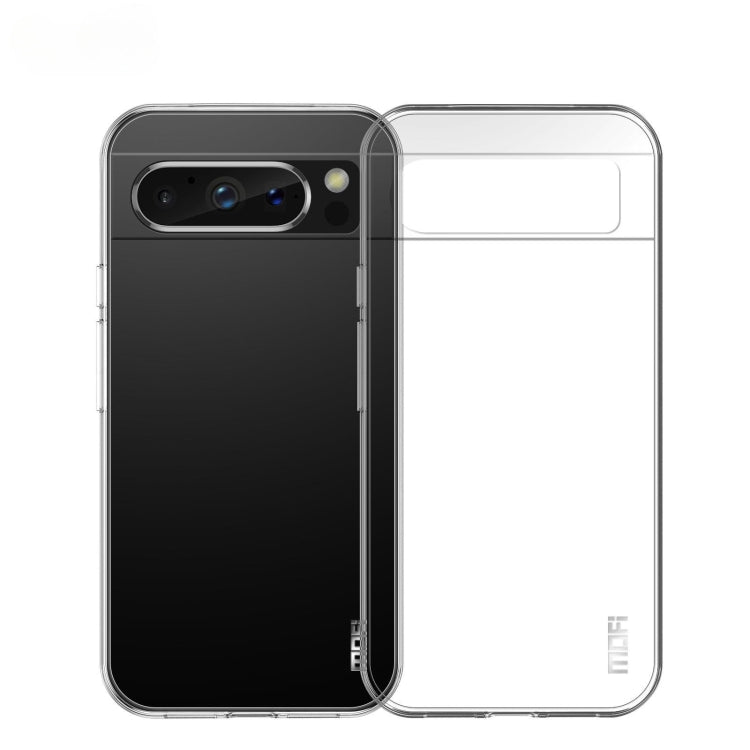 For Google Pixel 8 Pro MOFI Ming Series Ultra-thin TPU Phone Case(Transparent) - Google Cases by MOFI | Online Shopping UK | buy2fix