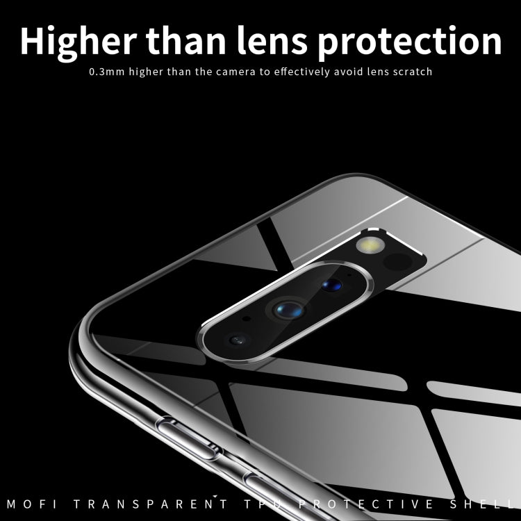 For Google Pixel 8 Pro MOFI Ming Series Ultra-thin TPU Phone Case(Transparent) - Google Cases by MOFI | Online Shopping UK | buy2fix