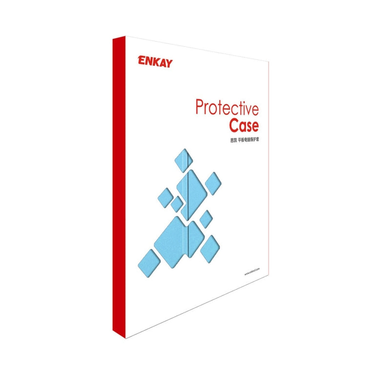 For Amazon Fire Max 11 ENKAY Tri-fold Custer Texture Leather Smart Tablet Case(Grey) by ENKAY