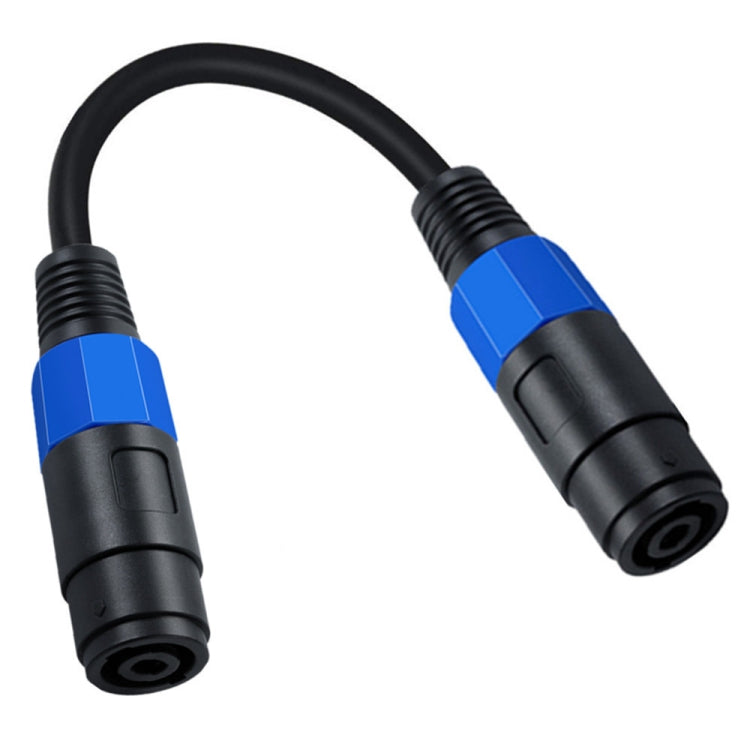 JUNSUNMAY Speakon Female to Speakon Female Audio Speaker Adapter Cable, Length: 50cm by JUNSUNMAY