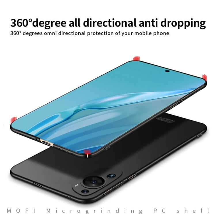 For Huawei P60 Art MOFI Frosted PC Ultra-thin Hard Phone Case(Black) - Huawei Cases by MOFI | Online Shopping UK | buy2fix