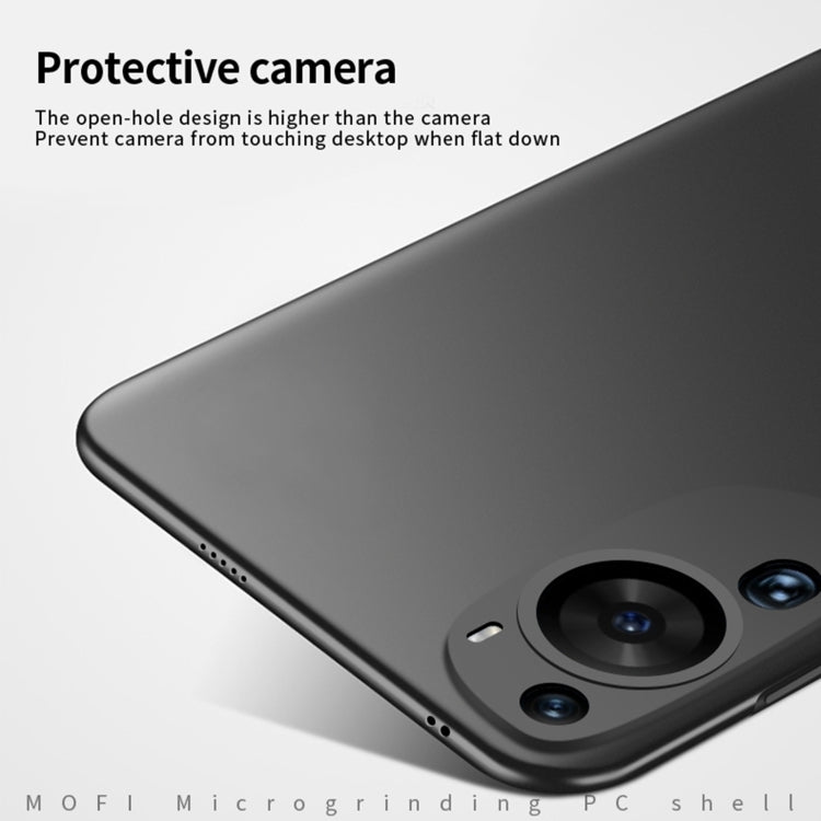 For Huawei P60 Art MOFI Frosted PC Ultra-thin Hard Phone Case(Black) - Huawei Cases by MOFI | Online Shopping UK | buy2fix