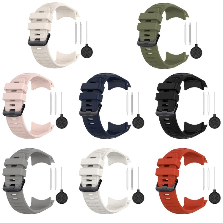 For Garmin Instinct 2X Sports Silicone Replacement Watch Band(Black) - Watch Bands by buy2fix | Online Shopping UK | buy2fix