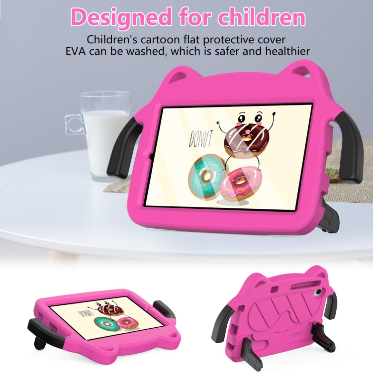 For Lenovo Tab M8 TB-300FU/TB-300XU 4rd Gen Ice Baby EVA Shockproof Hard PC Tablet Case(Rose Red+Black) - Lenovo by buy2fix | Online Shopping UK | buy2fix