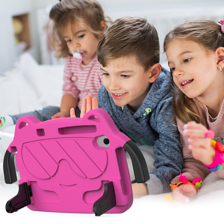 For Lenovo Tab M8 TB-300FU/TB-300XU 4rd Gen Ice Baby EVA Shockproof Hard PC Tablet Case(Rose Red+Black) - Lenovo by buy2fix | Online Shopping UK | buy2fix