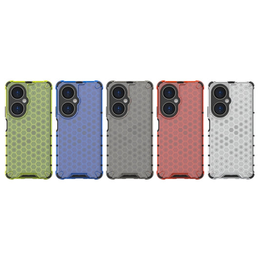 For Huawei Enjoy 60 Pro / nova 11i Shockproof Honeycomb Phone Case(Blue) by buy2fix