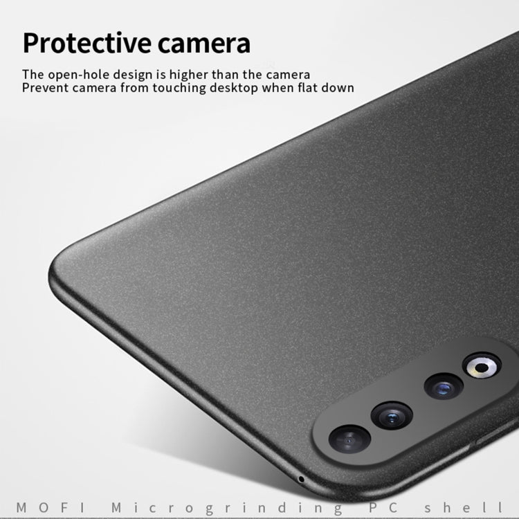 For Honor 90 MOFI Fandun Series Frosted PC Ultra-thin All-inclusive Phone Case(Gray) - Honor Cases by MOFI | Online Shopping UK | buy2fix
