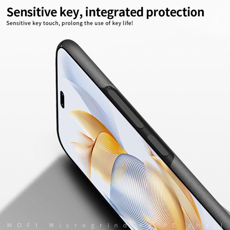 For Honor 90 Pro MOFI Fandun Series Frosted PC Ultra-thin All-inclusive Phone Case(Black) - Honor Cases by MOFI | Online Shopping UK | buy2fix