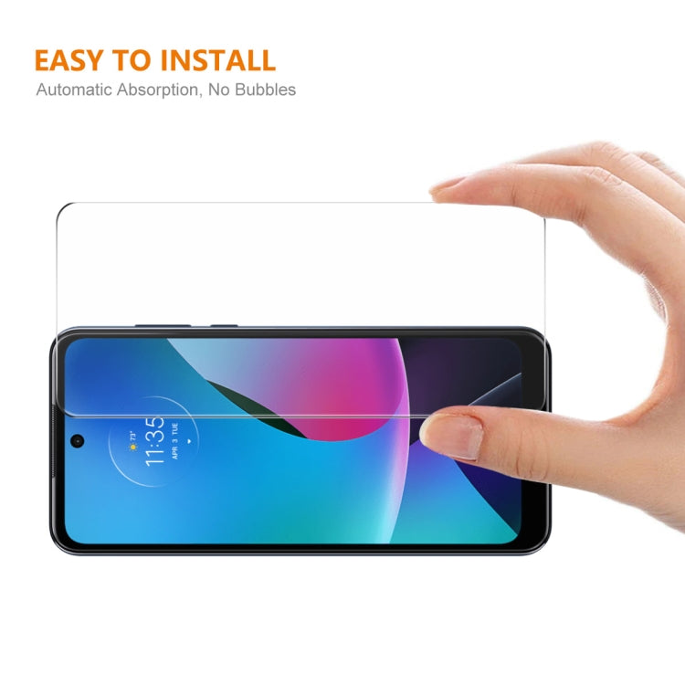 For Motorola Moto G Play 2023 5pcs ENKAY 0.26mm 9H 2.5D High Aluminum-silicon Tempered Glass Film - Motorola Tempered Glass by ENKAY | Online Shopping UK | buy2fix