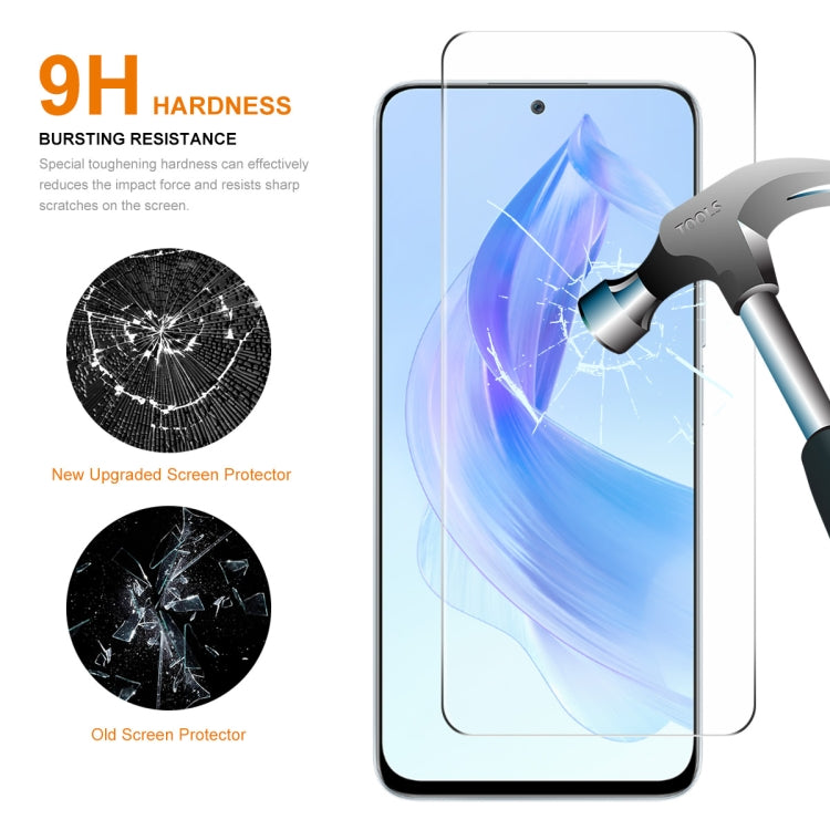 For Honor Play7T Pro / X50i / X40i 5pcs ENKAY 0.26mm 9H 2.5D High Aluminum-silicon Tempered Glass Film - Honor Tempered Glass by ENKAY | Online Shopping UK | buy2fix