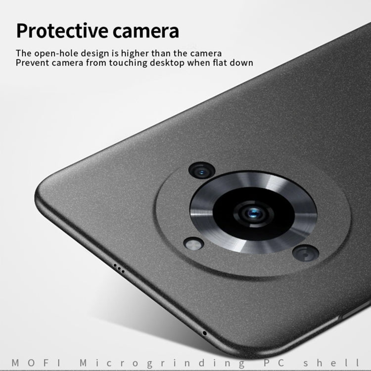 For Realme 11 Pro MOFI Fandun Series Frosted PC Ultra-thin All-inclusive Phone Case(Green) - Realme Cases by MOFI | Online Shopping UK | buy2fix
