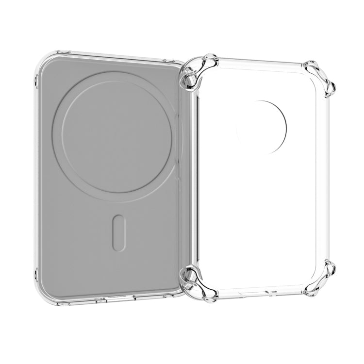 For MagSafe Battery Pack ENKAY Hat-Prince Transparent TPU Shockproof Phone Case - More iPhone Cases by ENKAY | Online Shopping UK | buy2fix