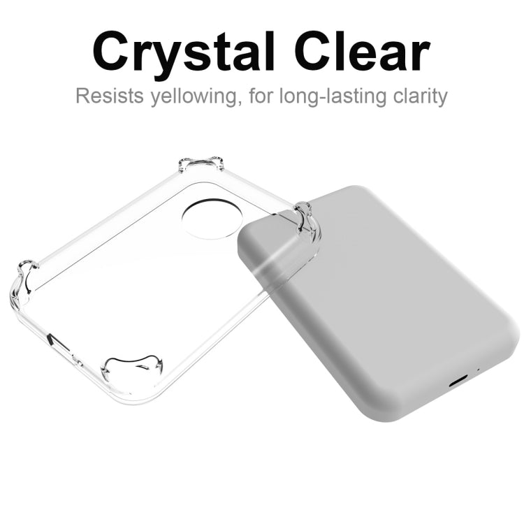 For MagSafe Battery Pack ENKAY Hat-Prince Transparent TPU Shockproof Phone Case - More iPhone Cases by ENKAY | Online Shopping UK | buy2fix
