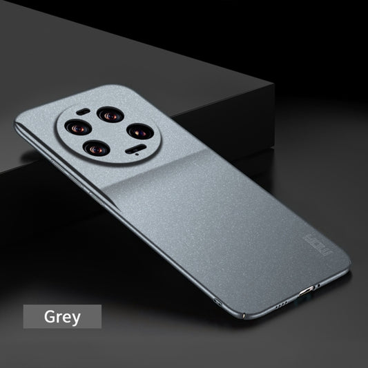 For Xiaomi 13 Ultra MOFI Fandun Series Frosted PC Ultra-thin All-inclusive Phone Case(Gray) by MOFI