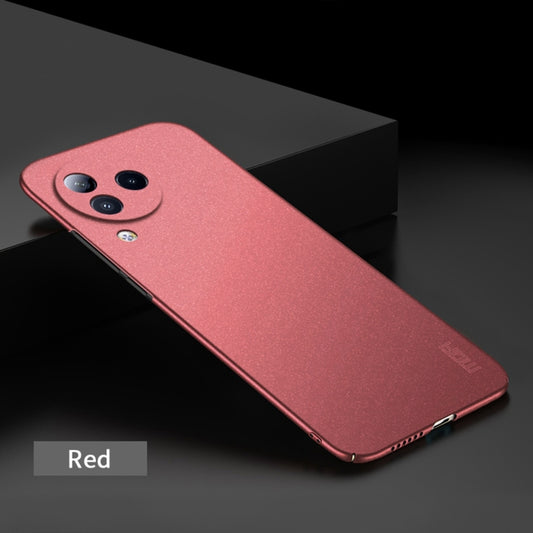 For Xiaomi Civi 3 MOFI Fandun Series Frosted PC Ultra-thin All-inclusive Phone Case(Red) by MOFI