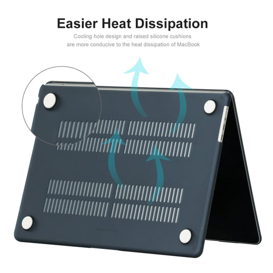 For MacBook Air 15.3 (A2941) ENKAY Hat-Prince Matte Protective Case Cover Hard Shell(Light Green) by ENKAY