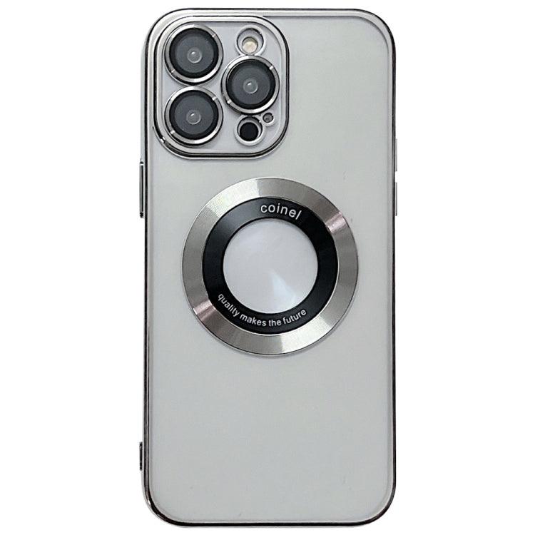 For iPhone 13 Pro Electroplating Magsafe TPU Phone Case(Silvery) - iPhone 13 Pro Cases by buy2fix | Online Shopping UK | buy2fix