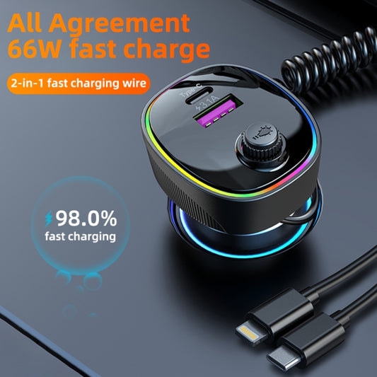 K11 Portable USB + Type-C PD Car Charger Phone Tablet Fast Charging Adapter by buy2fix