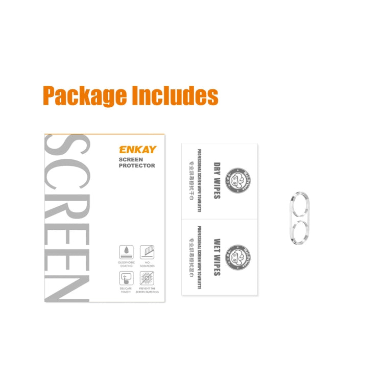 For Nothing Phone 2 ENKAY Hat-Prince 9H Rear Camera Lens Tempered Glass Film by ENKAY