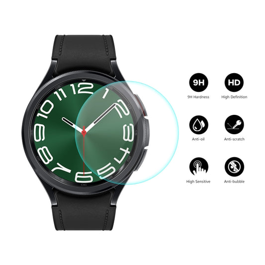 For Samsung Galaxy Watch6 Classic / Ultra 47mm ENKAY 0.2mm 9H Tempered Glass Screen Protector Watch Film by ENKAY