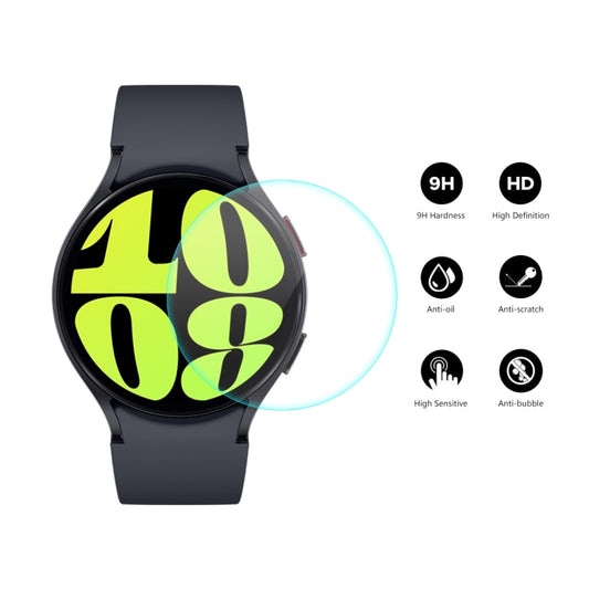 For Samsung Galaxy Watch6 / Watch7 44mm 10pcs ENKAY 0.2mm 9H Tempered Glass Screen Protector Watch Film by ENKAY