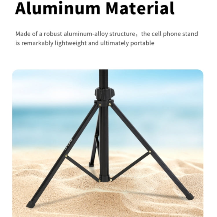 JMARY MT38 Travel Tripod Phone Holder 1.68m Telescopic Vlogging Camera Mount Tripod Stand by Jmary