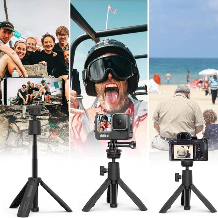 JMARY MT19 Desktop Stand Portable Mini Selfie Stick Camera Mobile Phone Holder Tripod - Tripods by Jmary | Online Shopping UK | buy2fix