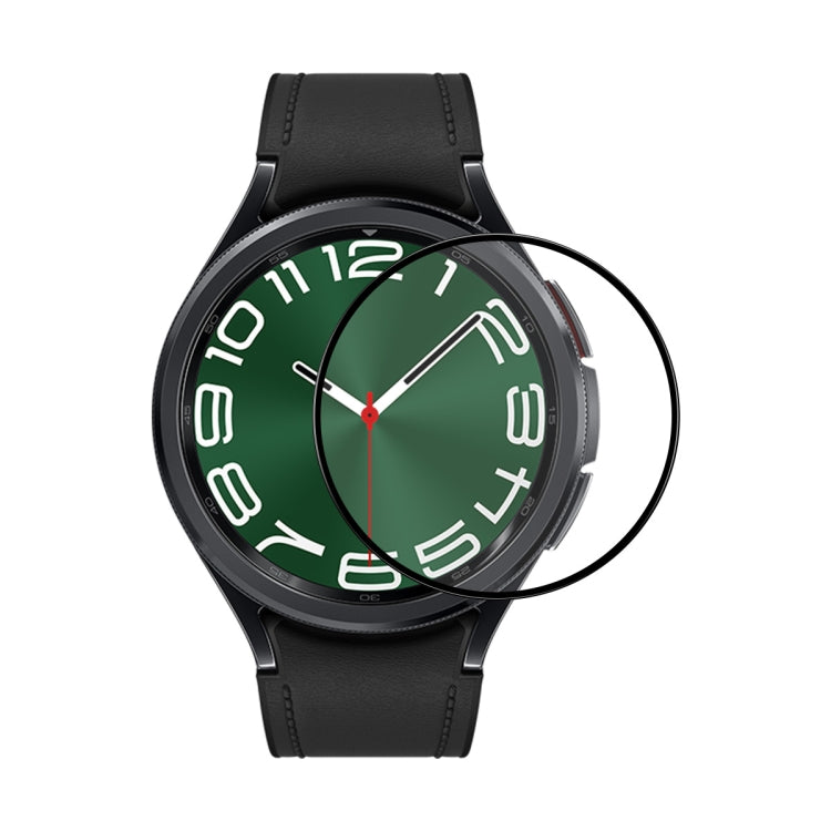 For Samsung Galaxy Watch Ultra 47mm / Ultra 2025 ENKAY Silk Print Full Glue Coverage High Aluminum-silicon Screen Protector Watch Film - Screen Protector by ENKAY | Online Shopping UK | buy2fix