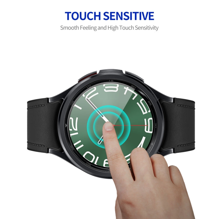 For Samsung Galaxy Watch Ultra 47mm / Ultra 2025 ENKAY Silk Print Full Glue Coverage High Aluminum-silicon Screen Protector Watch Film - Screen Protector by ENKAY | Online Shopping UK | buy2fix