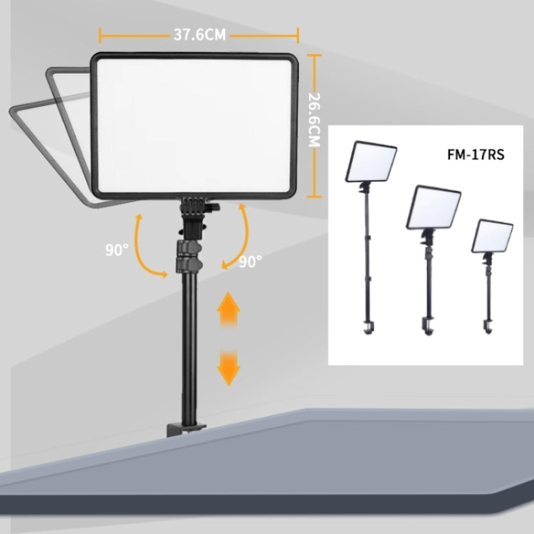 Jmary FM-17RS Video Conferencing Panel Studio Soft Light Photography LED Video Light - by Jmary | Online Shopping UK | buy2fix