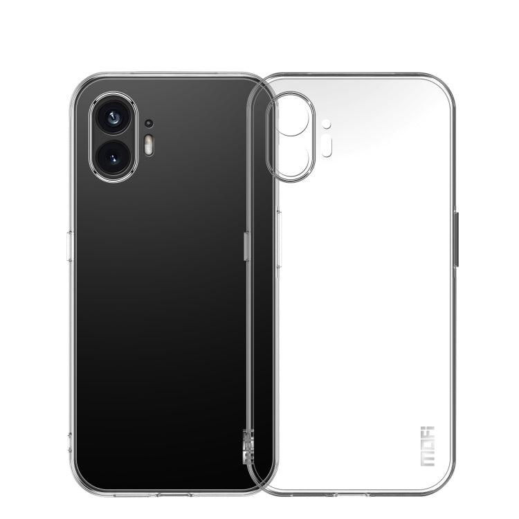 For Nothing Phone 2 MOFI Ming Series Ultra-thin TPU Phone Case(Transparent) - Nothing Cases by MOFI | Online Shopping UK | buy2fix
