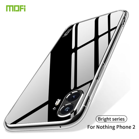 For Nothing Phone 2 MOFI Ming Series Ultra-thin TPU Phone Case(Transparent) by MOFI