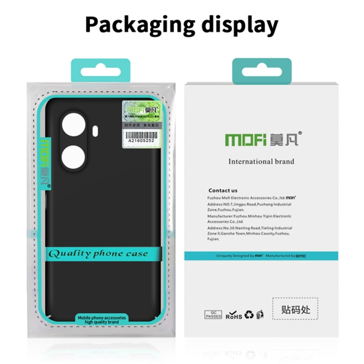 For Huawei Mate 60 MOFI Micro-Frosted PC Ultra-thin Hard Phone Case(Blue) by MOFI