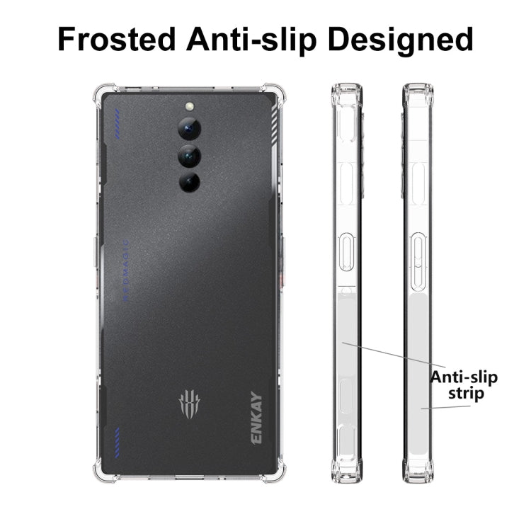 For ZTE Nubia Red Magic 8s Pro ENKAY Hat-Prince Transparent TPU Shockproof Phone Case - ZTE Cases by ENKAY | Online Shopping UK | buy2fix