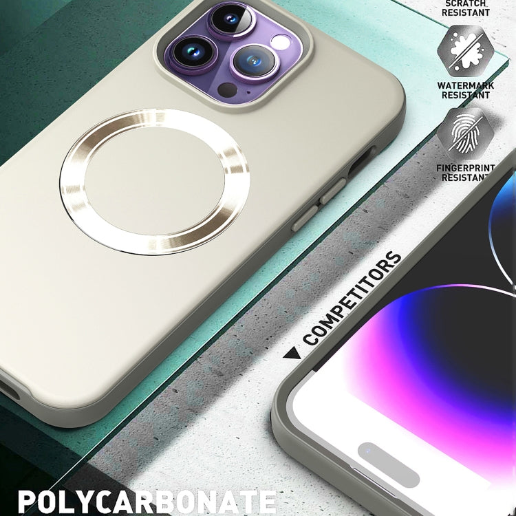 For iPhone 14 CD Pattern Magsafe PC Phone Case(Pink) - iPhone 14 Cases by buy2fix | Online Shopping UK | buy2fix