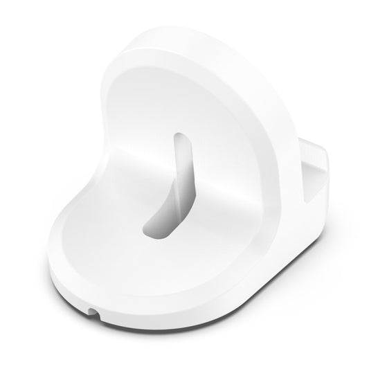 For Samsung Galaxy Watch6 / Watch6 Classic / Watch5 / Watch5 Pro JUNSUNMAY Silicone Charger Stand Non-Slip Base(White) by JUNSUNMAY