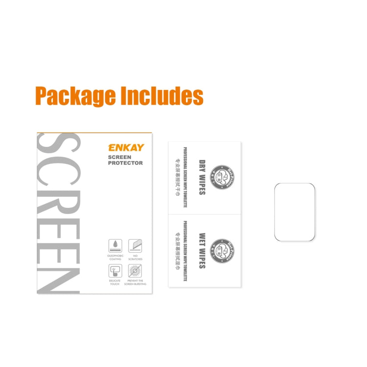 For Xiaomi Mi Band 8 Pro ENKAY 0.2mm 9H Tempered Glass Screen Protector Watch Film - Screen Protector by ENKAY | Online Shopping UK | buy2fix