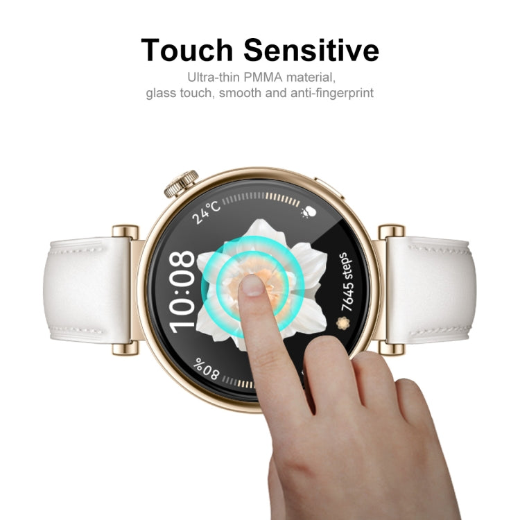 For Huawei Watch GT 4 41mm 2pcs ENKAY 3D Full Coverage Soft PC Edge PMMA HD Screen Film - Screen Protector by ENKAY | Online Shopping UK | buy2fix