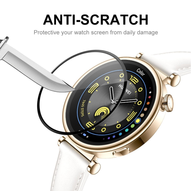 For Huawei Watch GT 4 41mm 2pcs ENKAY 3D Full Coverage Soft PC Edge PMMA HD Screen Film - Screen Protector by ENKAY | Online Shopping UK | buy2fix