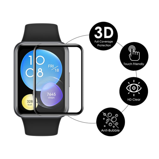 For Huawei Watch Fit Special Edition 10pcs ENKAY 3D Full Coverage Soft PC Edge PMMA HD Screen Film by ENKAY