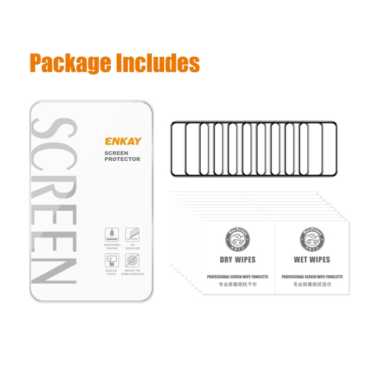 For Huawei Watch Fit Special Edition 10pcs ENKAY 3D Full Coverage Soft PC Edge PMMA HD Screen Film - Screen Protector by ENKAY | Online Shopping UK | buy2fix