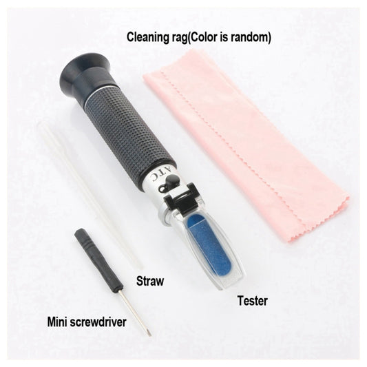 RZ116 Refractometer Alcohol Portable Automatic Digital Refractometer 0-80 Glycol Handheld Atc Brix Refractometer Beer Box - Digital Refractometer by buy2fix | Online Shopping UK | buy2fix