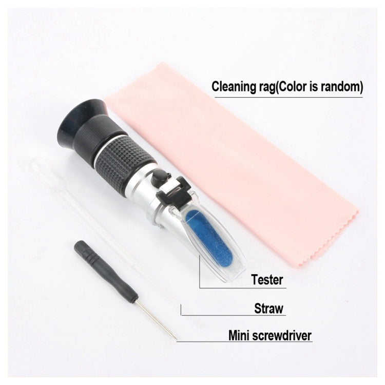 RZ117 Optical Brix Meter Handheld High Concentration Brix Meter Honey Sugar Meter 0-90 Range - Digital Refractometer by buy2fix | Online Shopping UK | buy2fix