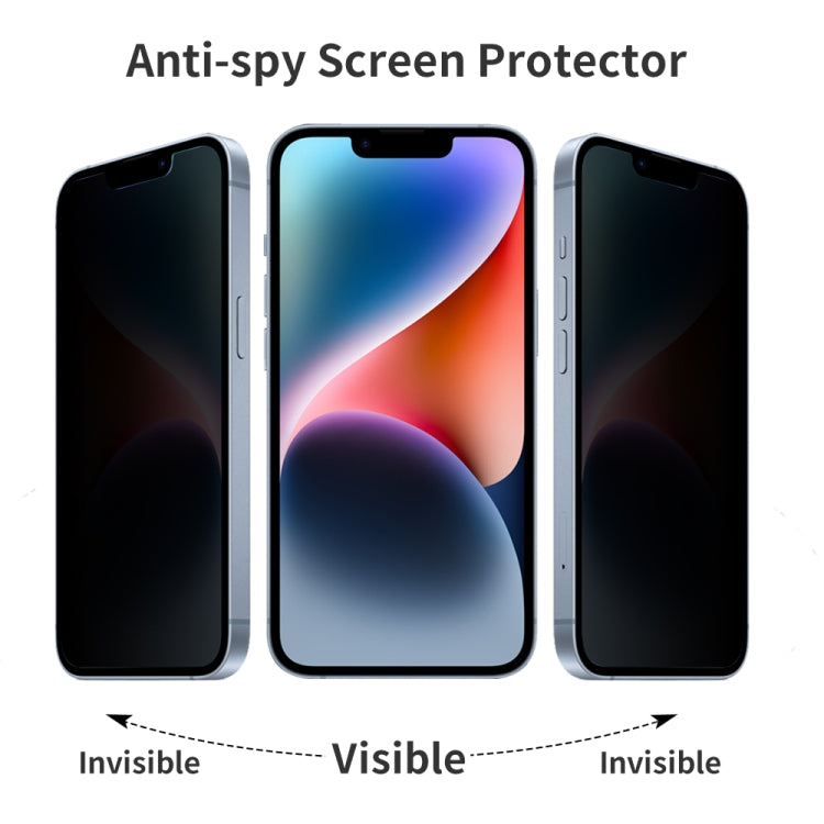 For iPhone 14 / 13 Pro / 13 NORTHJO A++ 0.3mm 28 Degree Privacy Screen Tempered Glass Film - iPhone 14 Tempered Glass by NORTHJO | Online Shopping UK | buy2fix