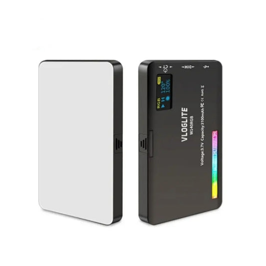 VLOGLITE W140RGB For Vlogging Photography LED Video Light Full Color RGB Camera Fill Light by VLOGLITE